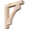 Ekena Millwork Westlake Block Smooth Bracket w/ Offset Brace, Douglas Fir, 7 1/2"W x 40"D x 44"H BKT0806X40X44WTL05SDF - alternate 1